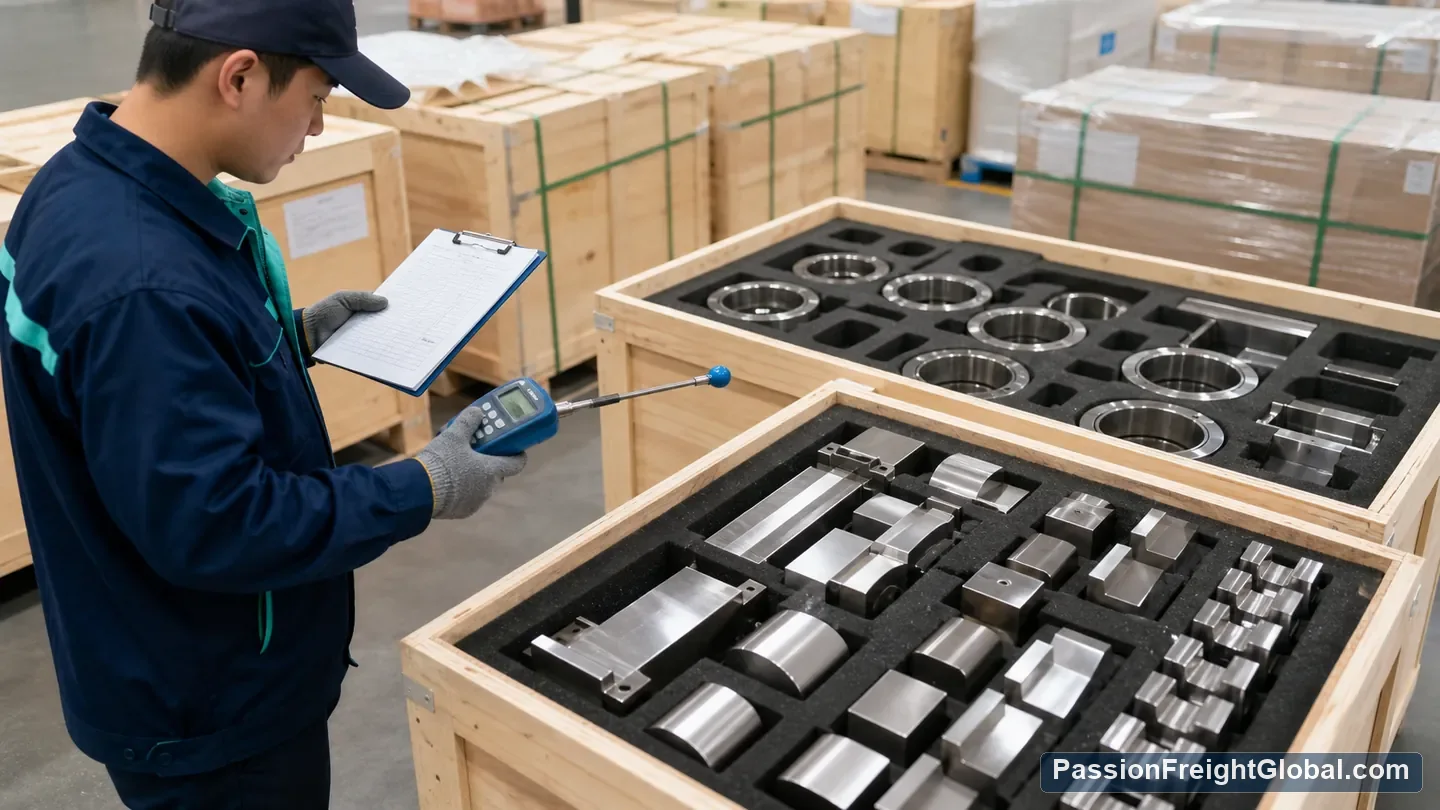 Magnetized cargo from China: measure, shield and confirm carrier acceptance — Passion Freight Global field example